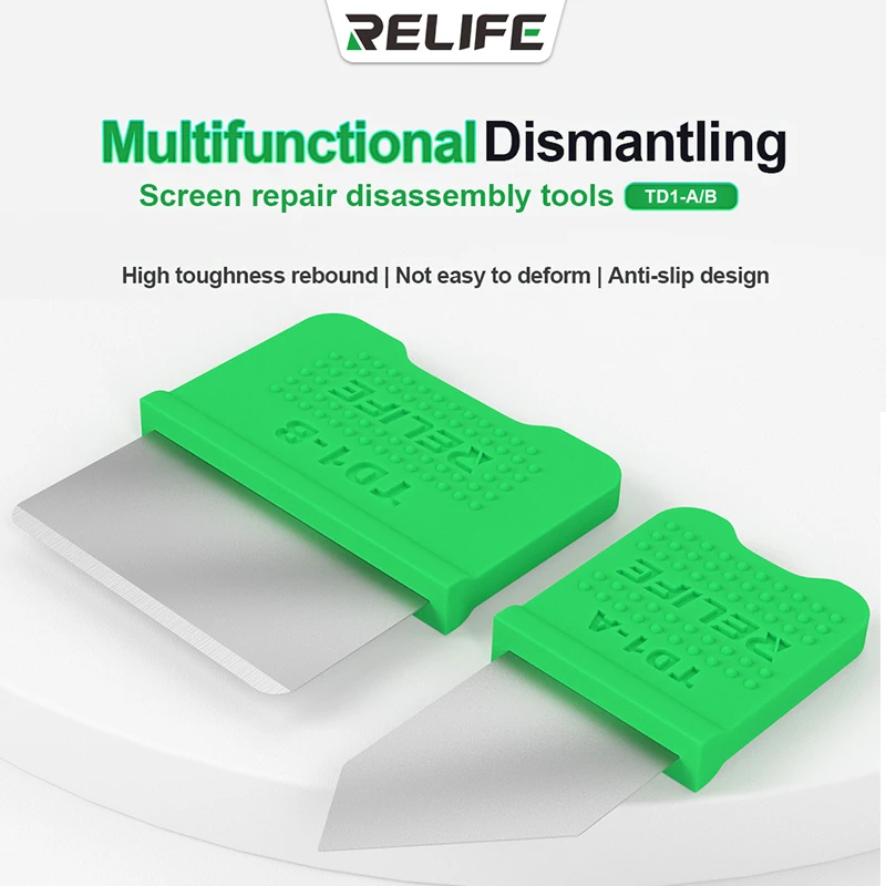 RELIFE-Herramientas de desmontaje multifuncionales TD1-A/B para teléfono móvil, tableta, PC, pantalla LCD, apertura de palanca, herramientas de reparación de estañado de CPU