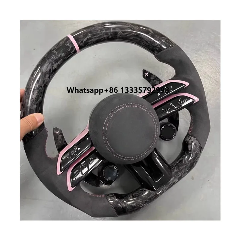 

Customize Carbon Fiber Steering Wheel for MercedesBenz a C E S CLA GLA GLC GLE GLS W205 W213 W222 W177 Steering Wheel