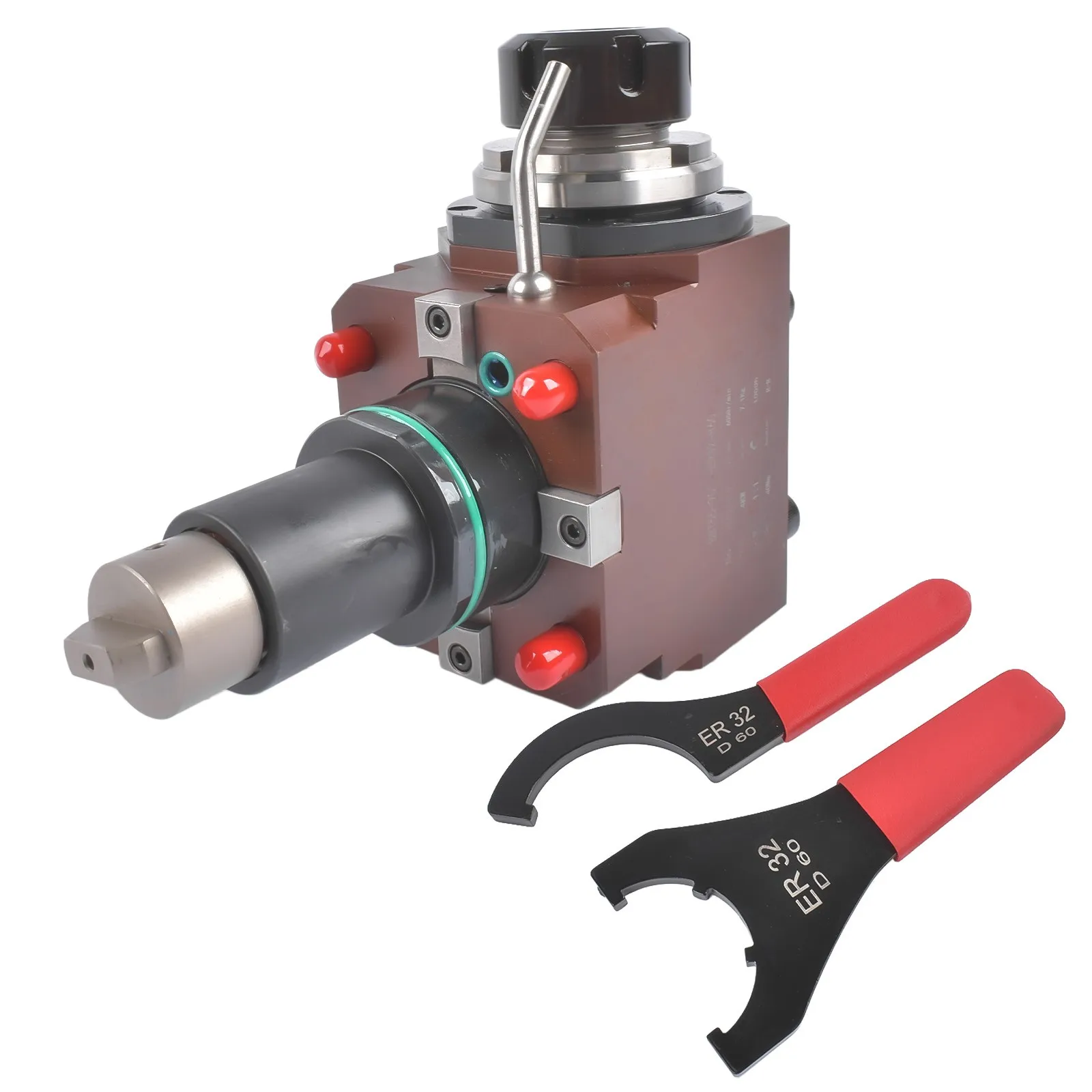 AP02 BMT 55 Live Tool Holder BMT55-90°-60 with ER32 Nut CNC Lathe Driven Tool Holder