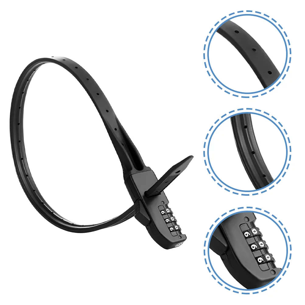 

Cable Tie Combination Lock Bicycle Para Household Motorcycle Cycling Bike Supply Portable