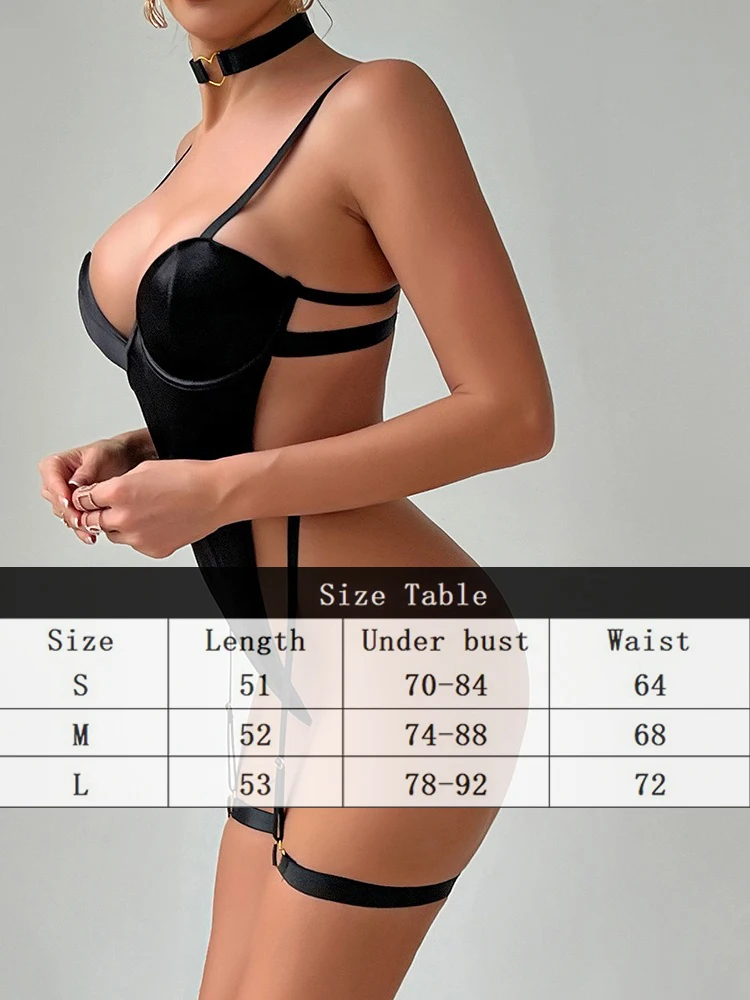 Горячее сексуальное сетчатое кожаное боди, эротическое платье Тедди, порно, нижнее белье для тела, женское бандажное латексное платье, нарядное нижнее белье Babydoll