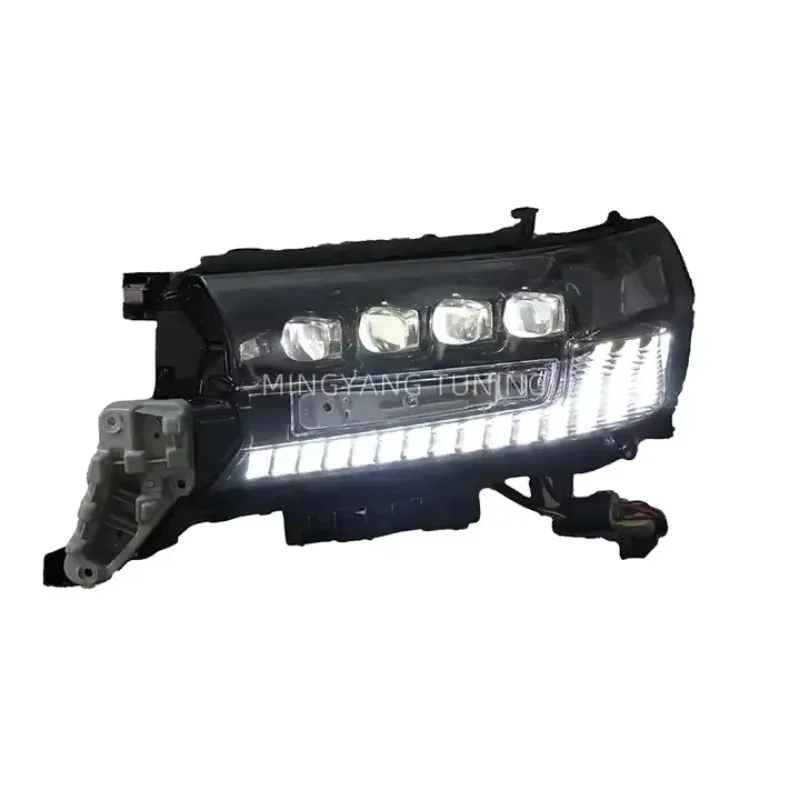 

Модификация, высокое качество, 4- линзы, головные фонари, фары, 2016-2021 для Land Cruiser Lc200, светодиодные фары