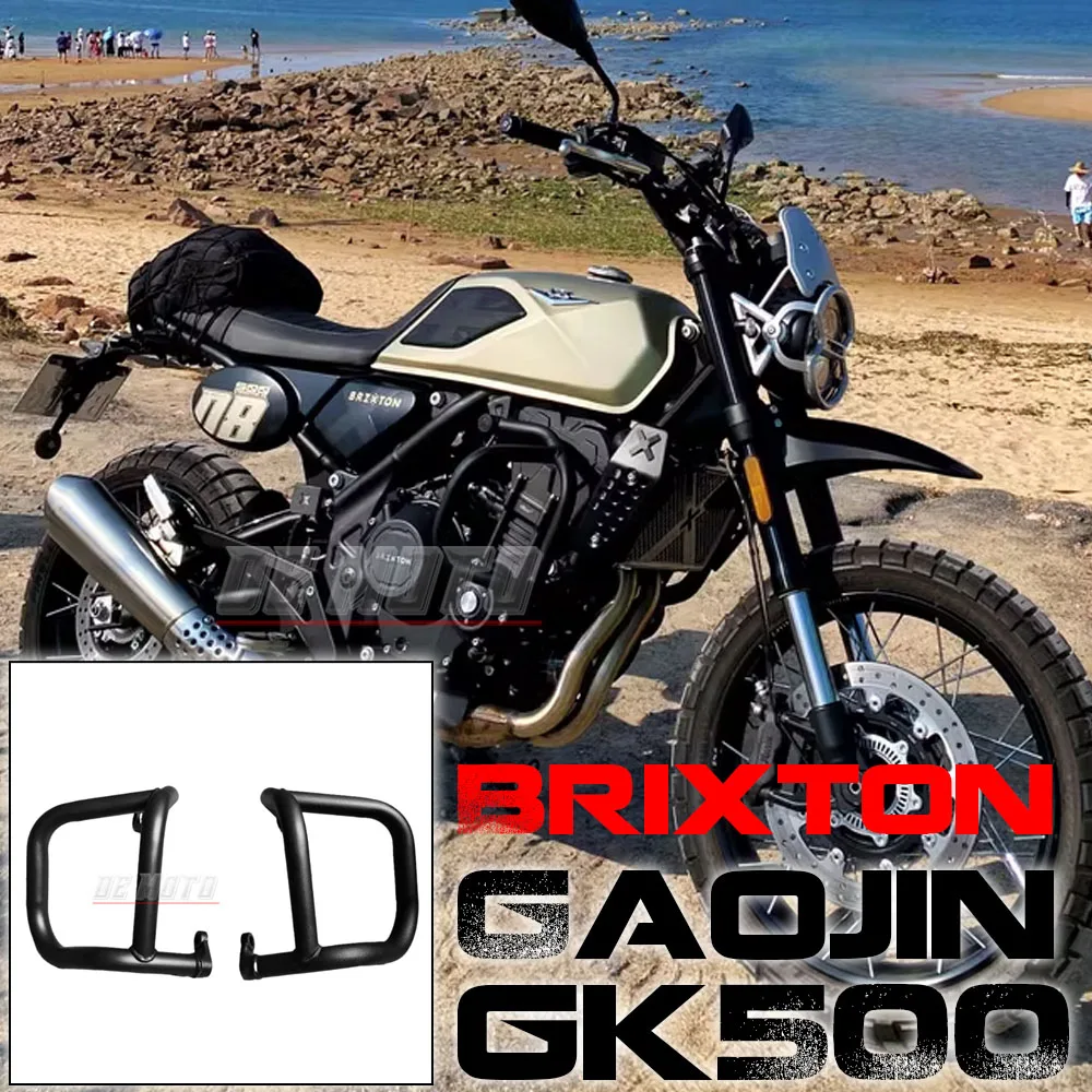 

Original Accessories For Brixton Crossfire 500 Motorcycle Fit Crossfire 500 bumper GK500 Bumper guard GK400 Gaojin GK500 Brixton