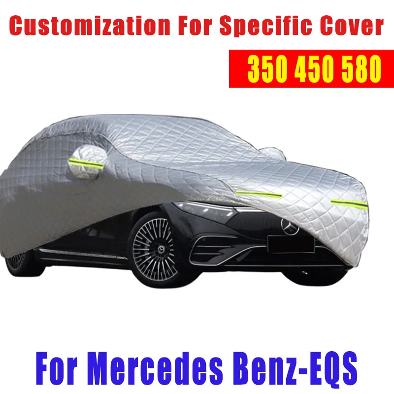 For Mercedes Benz-EQS(350 450 580) Hail prevention cover auto rain protection, scratch protection