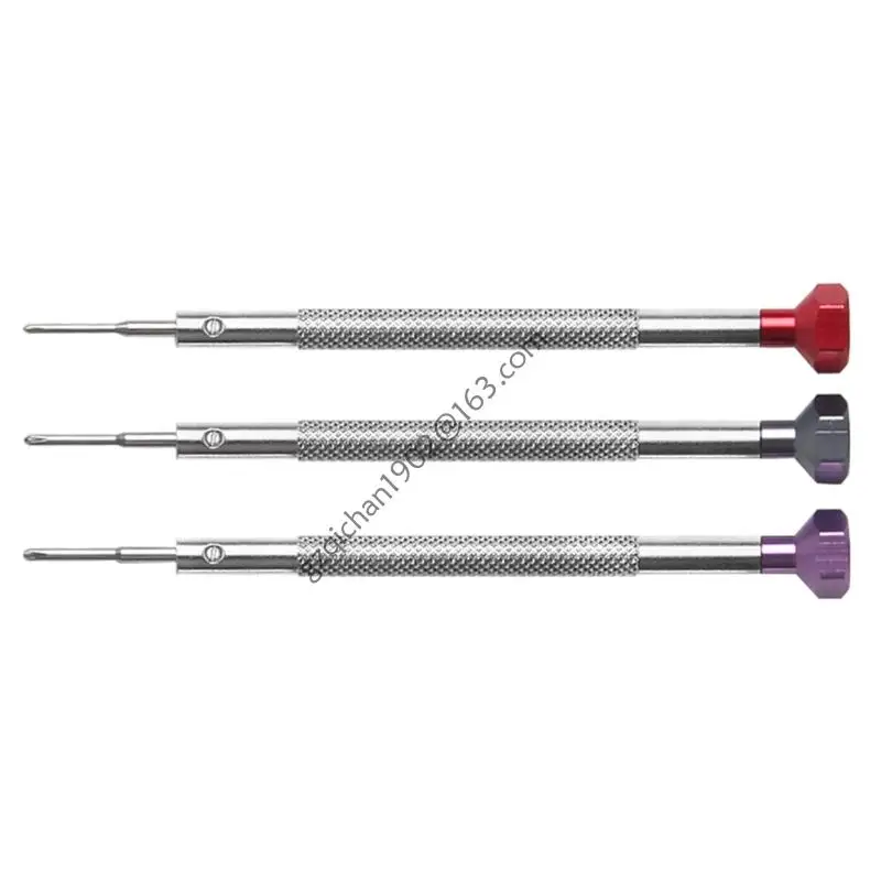 X7AB Accuracy Crafted Mini Crosses Screwdriver Corrosion Resistant Steel Blade Comfortable Grip Handle Watchmaker Essential Tool