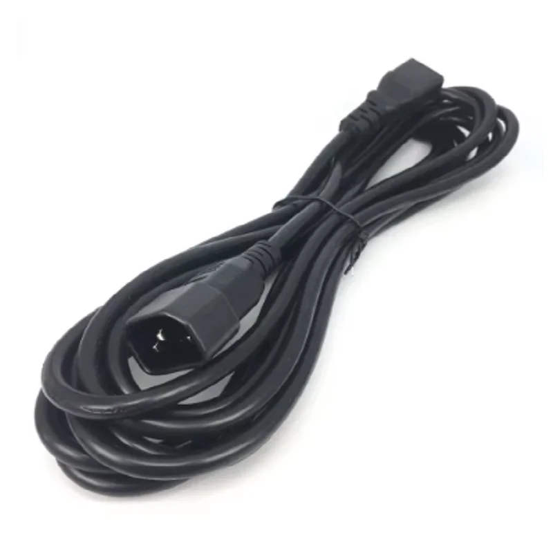 3-Pin Male to Female IEC C14 to C13 Power Cord IEC C13 C14 Power Supply Cable For PC Computer Monitor PDU DMX DJ Stage Light