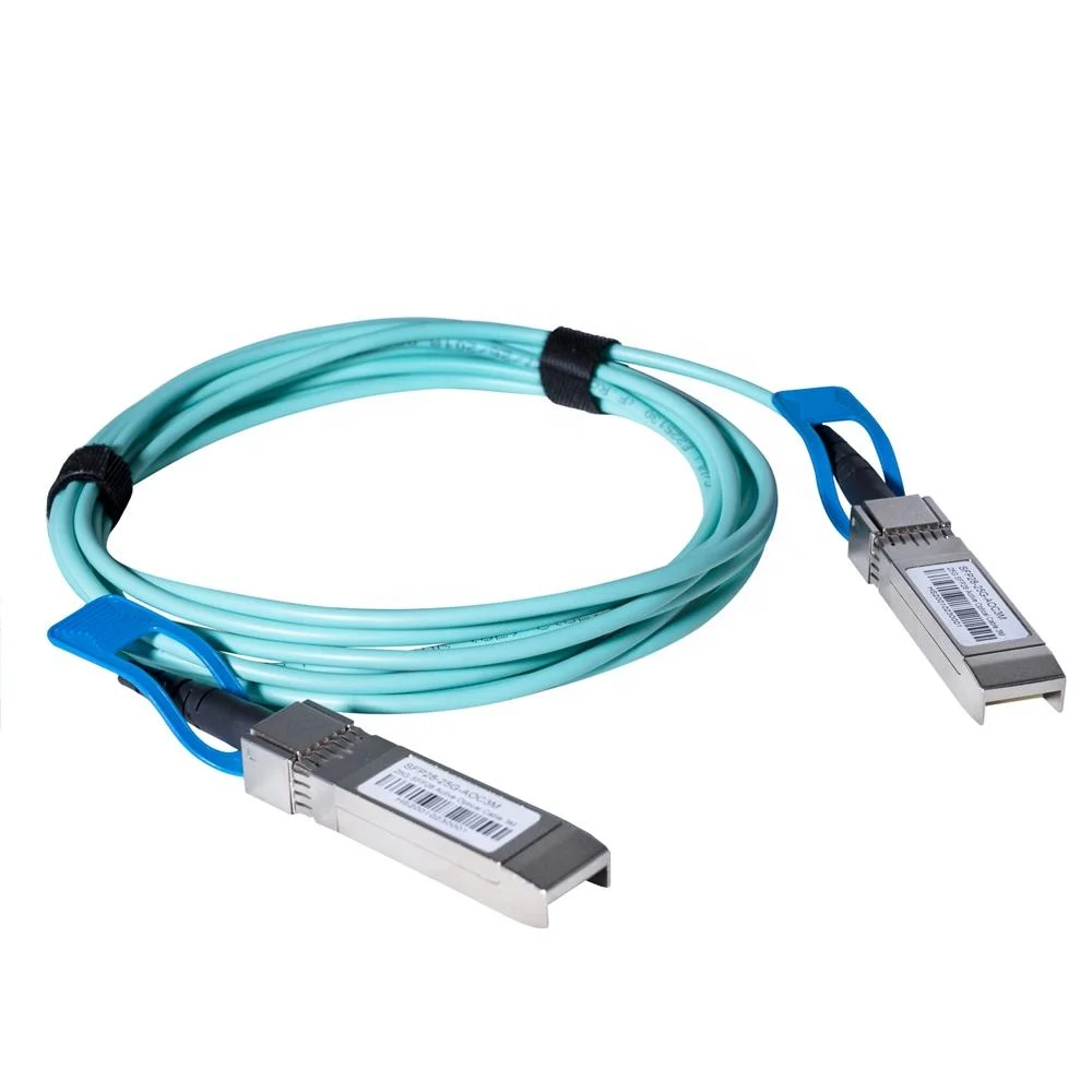 

SFP+ AOC Active Optical Cle 10G 25G 40G 100G SFP SFP28 QSFP QSFP28 1m-30m