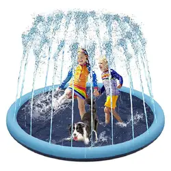 Children Outdoor Play Water Pad Inflatable Water Sprinkler Pad Lawn Game Mat Beach Pad Water Sprinkler Game Toy Piscinas