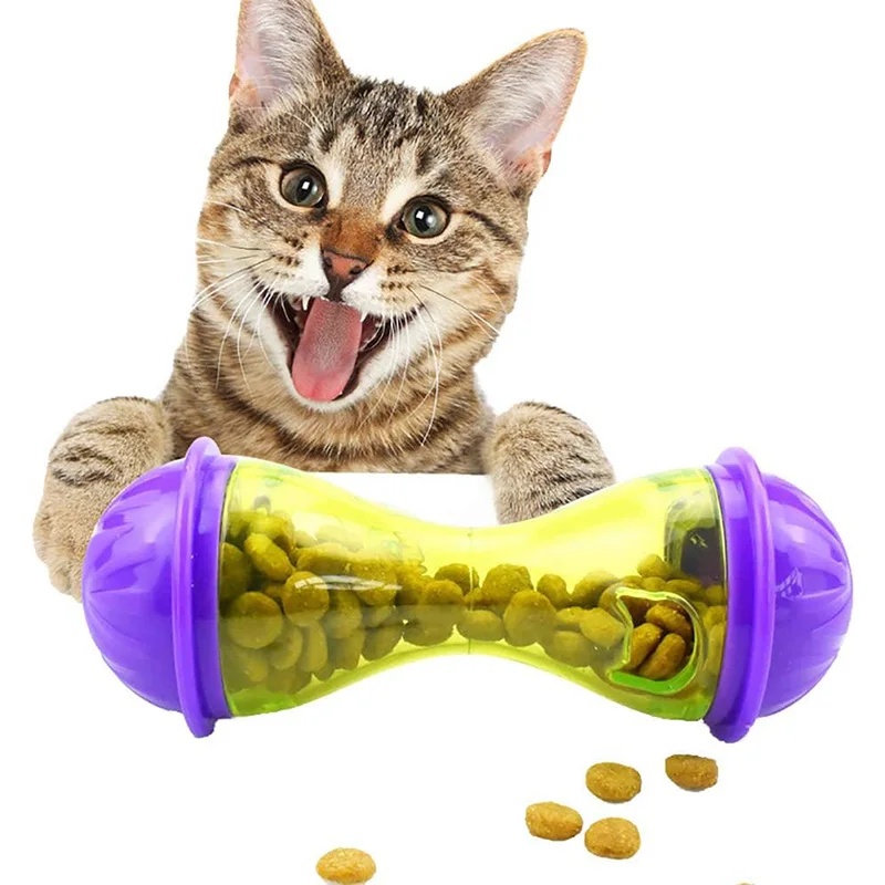 Cats,Kitten,IQ Treat Ball，Pet Tumbler Pet Toy Cat Dog Puzzle Toy Pet Leaky Food Container Dog Toy Pet Leaky Food Ball