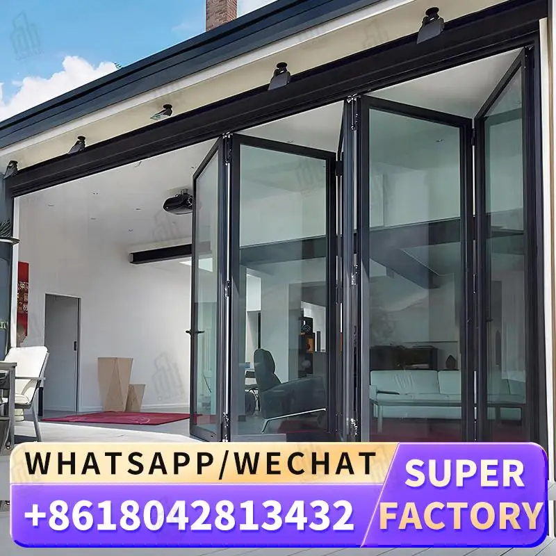 

Customizable Windows Foldable Door for Office Spaces in Europe Innovative Solution Factory Windows Foldable Door