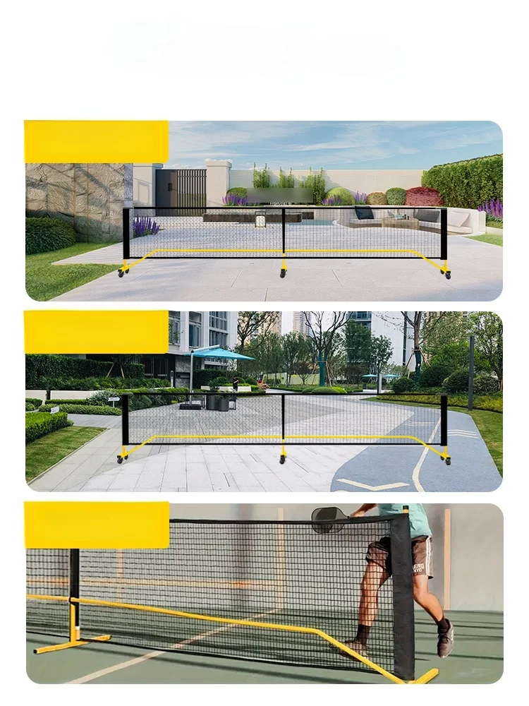 شبكة تنس محمولة للعب في الهواء الطلق، شبكة تنس احترافية للنزهات، معدات تدريب التنس، ماركة أخرى PK00 #5