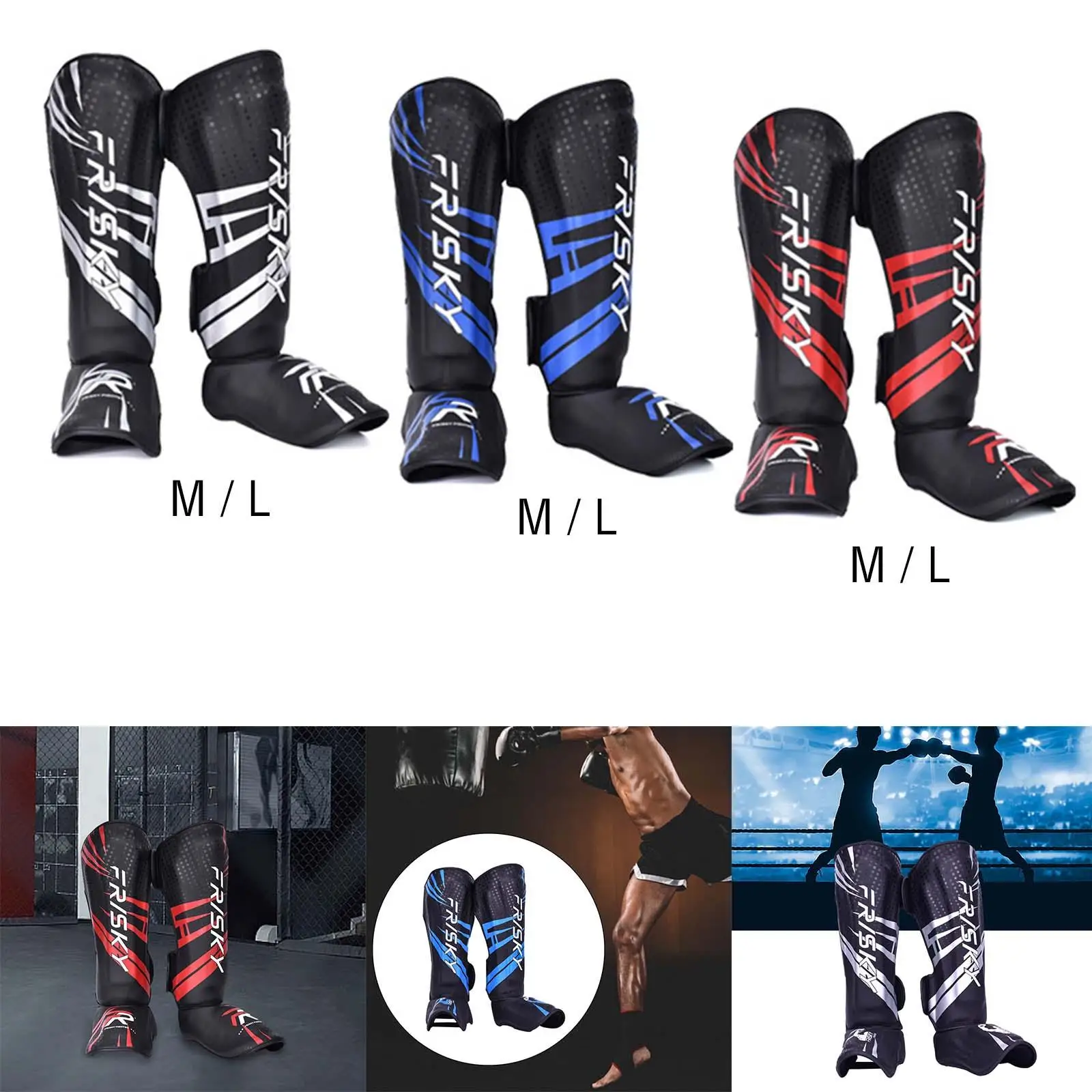 Kickboxing Shin Guards Professional Men Women Adults Leg Instep Protection Pads for Grappling Sanda Muay Thai Sports Kickboxing