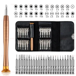 25 in 1 Mini Precision Screwdriver Non-magnet Set ​Electronic Torx Screwdriver Opening Repair Tools Kit For iPhone Camera Watch