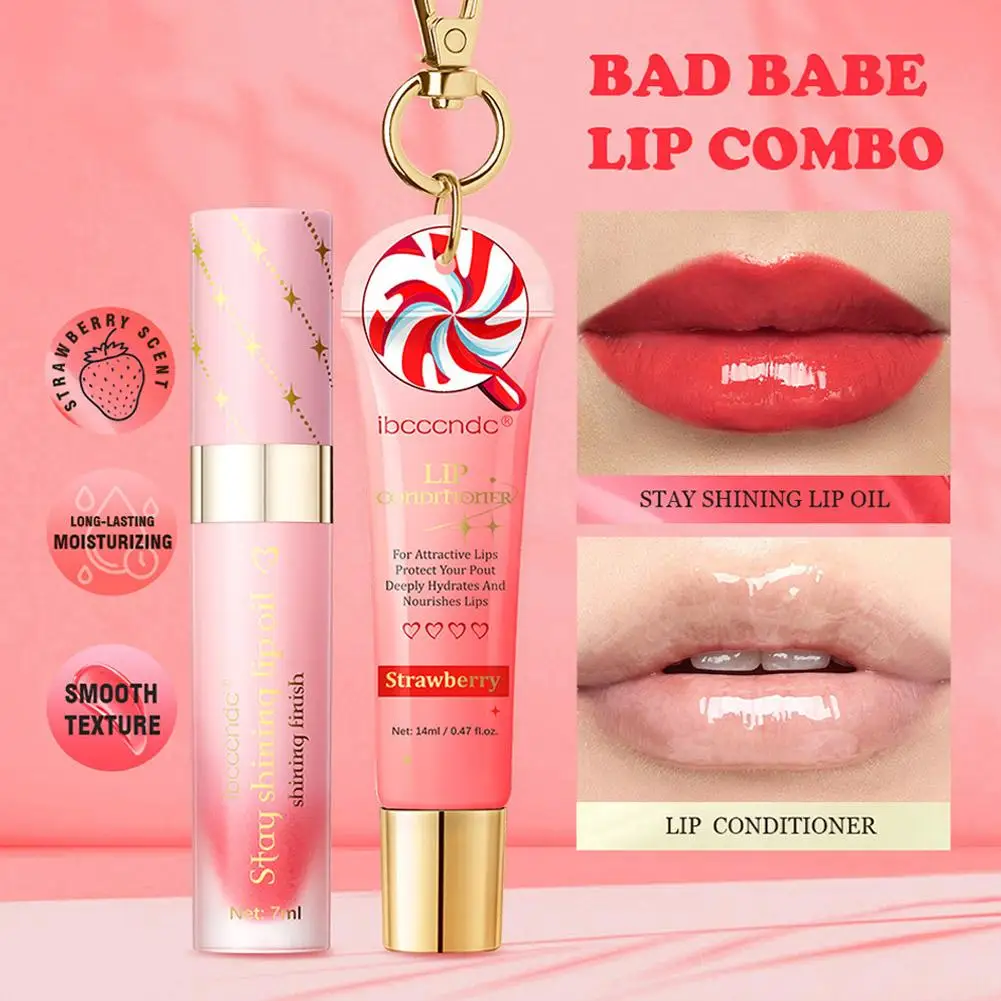 1 قطعة هلام ملون بلسم الشفاه ترطيب الشفاه الملونة الشفاه ترطيب لمعان كريم قاعدة البقع الرعاية مقاوم للماء أحمر الشفاه التمهيدي W9N7 #2