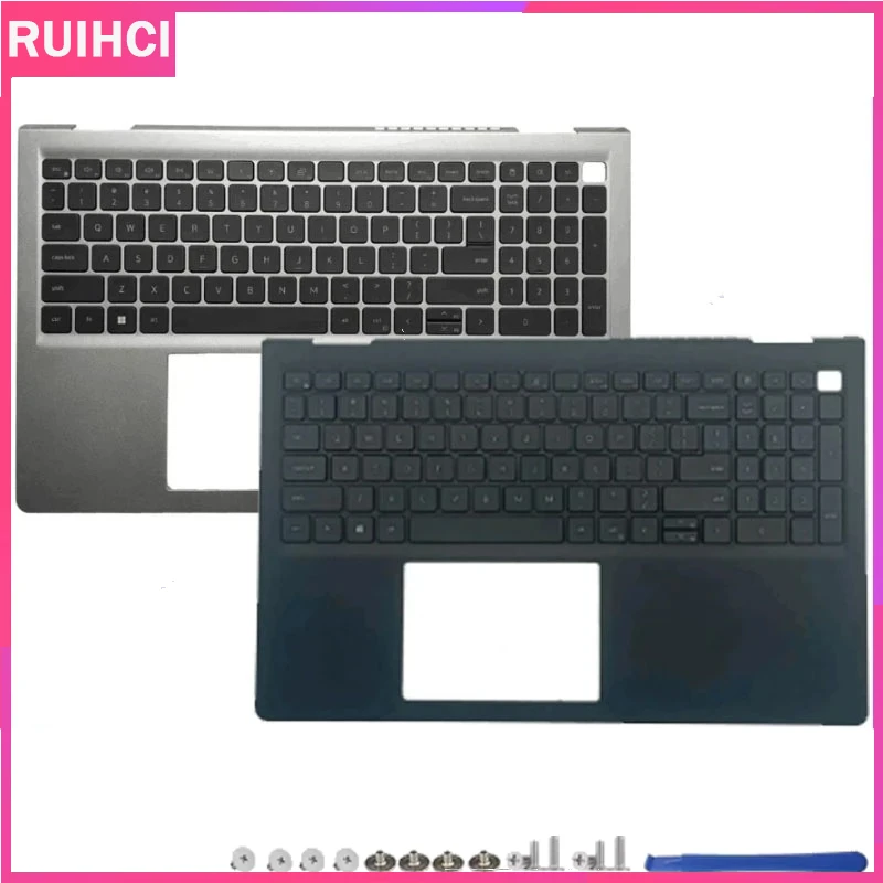 

For Inspiron 15 3510 3511 3515 3520 3521 3525 New Laptops Palmrest Upper Cover Keyboard Replacement 054WVM 0HRHC5