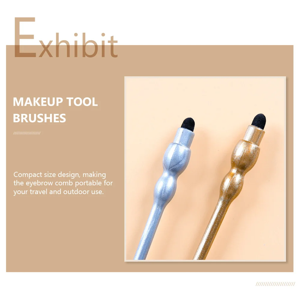

9Pcs Double Headed Eyebrow Comb Eyelash Brush Makeup Tool Compact Size Travel Friendly Durable Eyeshadow Accessory