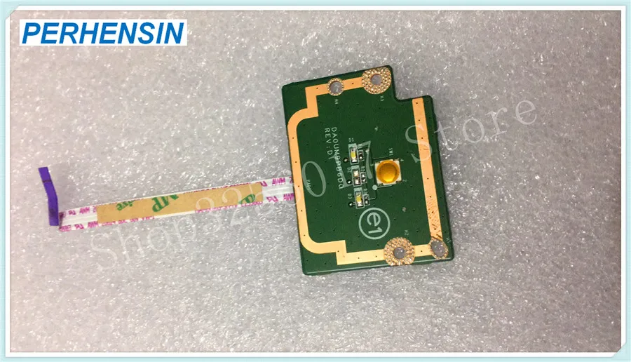 

Плата кнопки питания для Dell Inspiron 17 N7010 с кабелем 0GK80F Da0um9pb6d0 GK80F, 100% идеальная работа