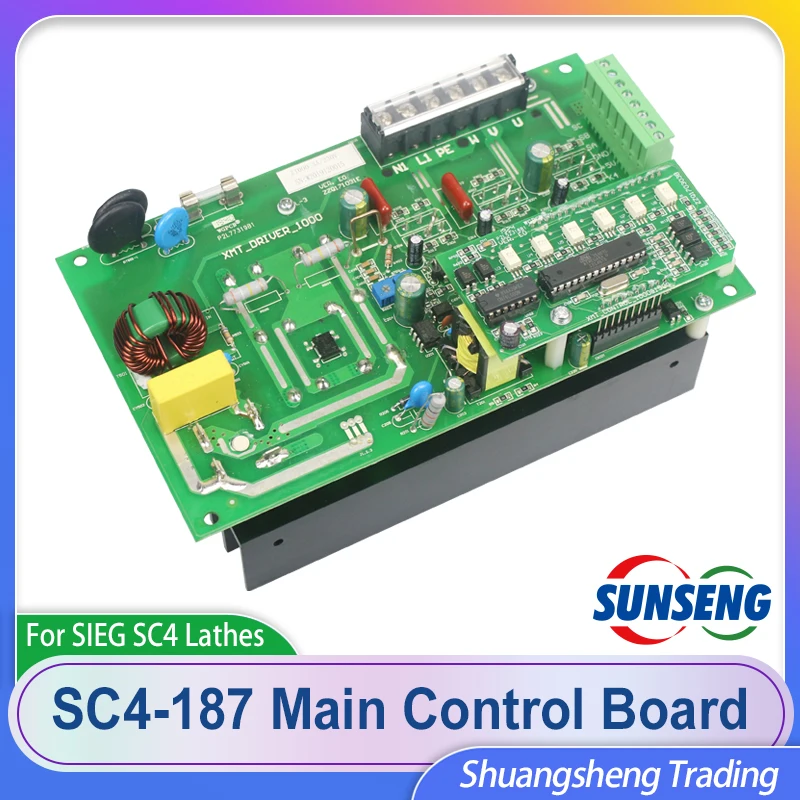 Main Control Board Lathe power drive board SIEG SC4-187 Oringial Electric Circuit Board XMT_DRIVER_1000 Z1000 circuit wafer