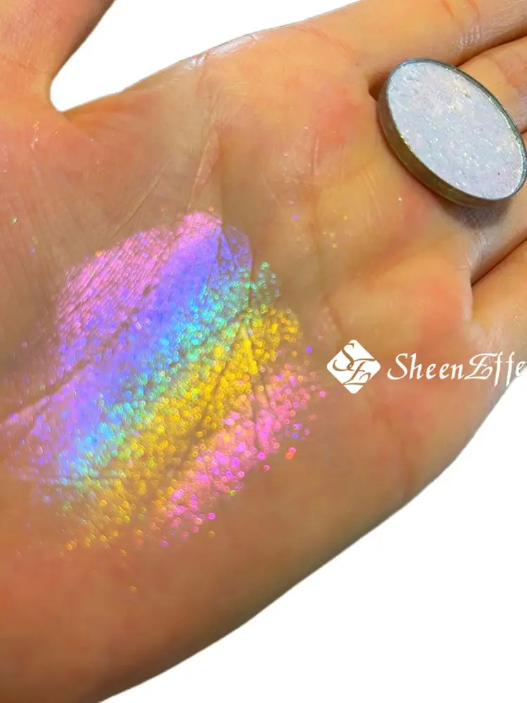 Sheeneffect Fairy Powder Makeup Highlighter Eyeshadow Rainbow Cosmetic Highlight