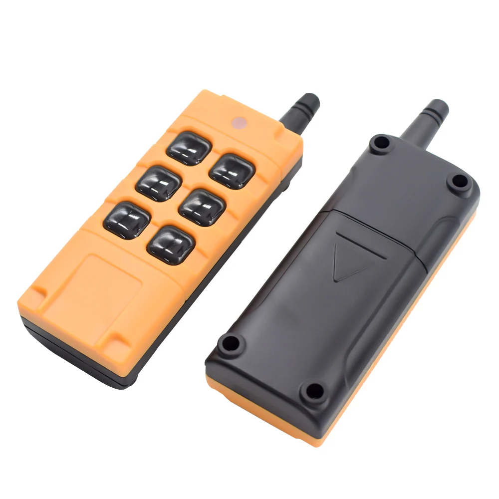 Universal 433Mhz Remote Control Learning Code 1527 RF Module Wireless 6 Button Antenna Reach 2000m Long Range