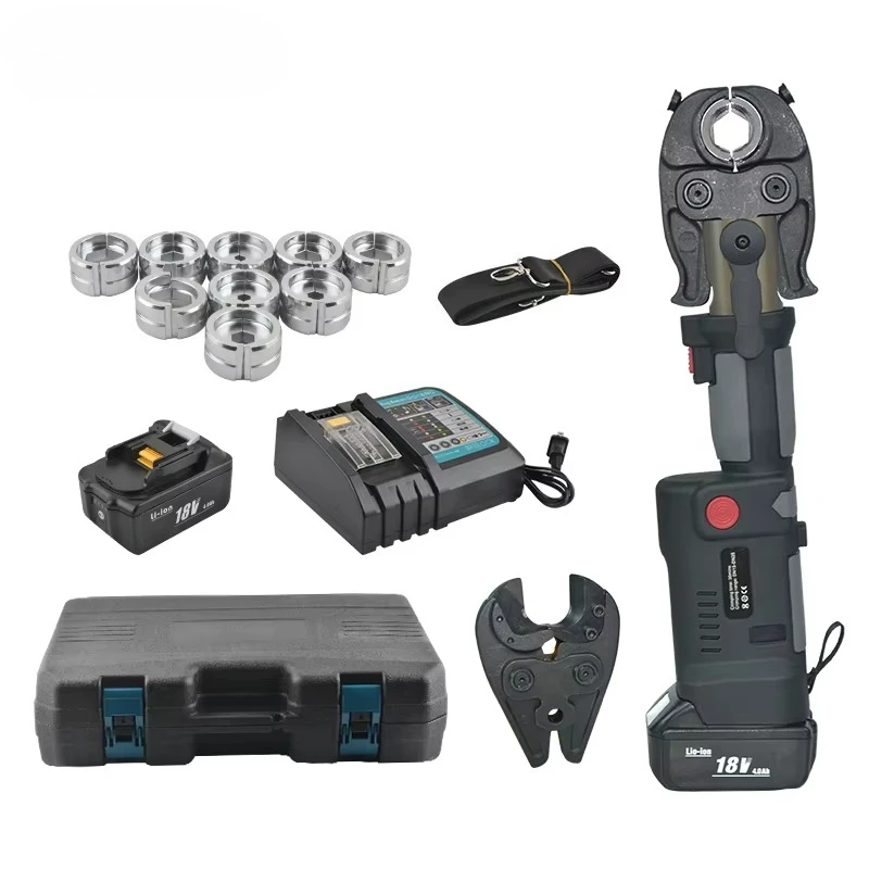 ES-300C كماشة هيدروليكية 2 في 1 أداة القطع والتجعيد الهيدروليكية أداة ضغط البطارية أداة قطع الكابلات التي تعمل بالبطارية المكشكش