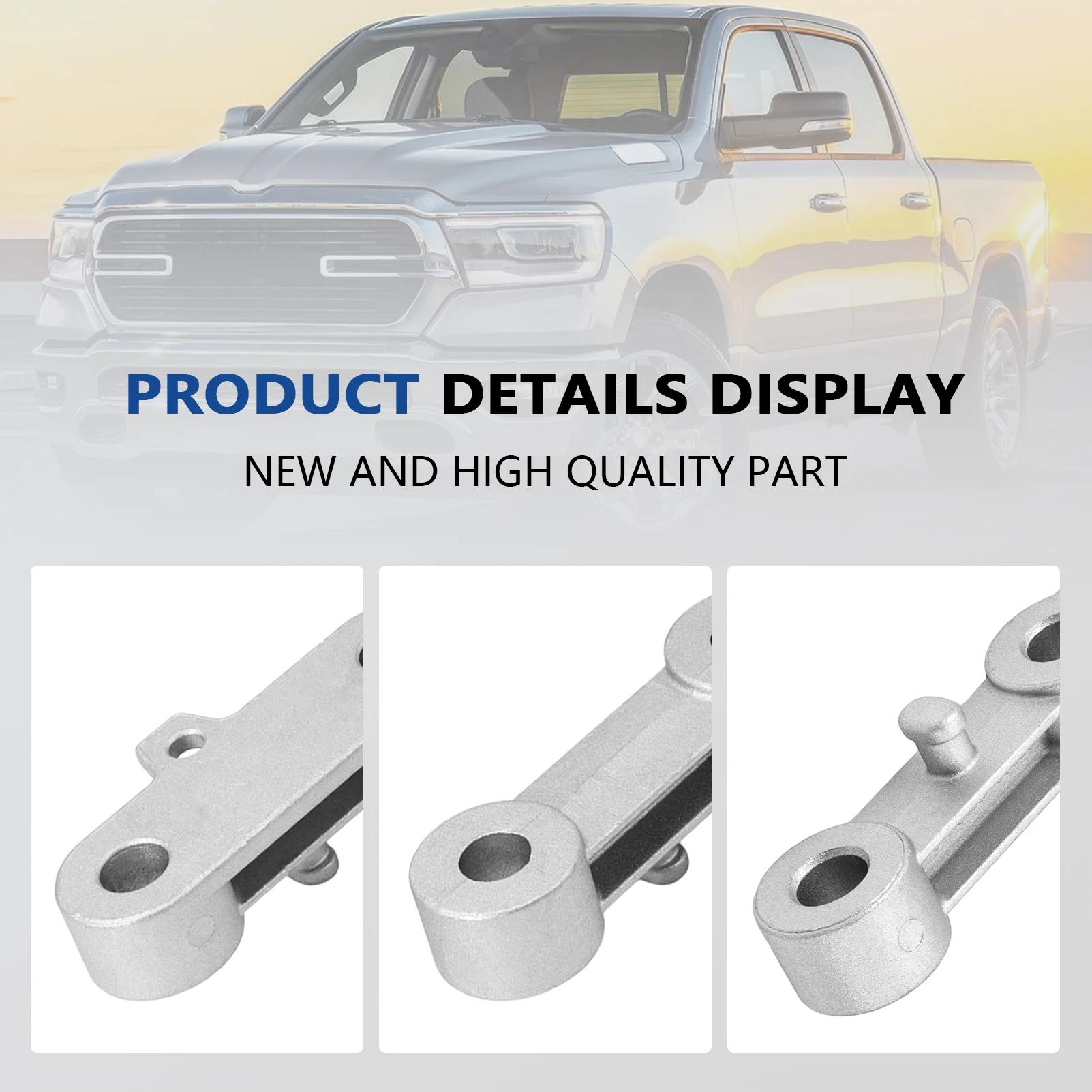 2 قطعة قوس العادم الخمار دعم الجمعية 68275662AB 68395841AA ل دودج رام 1500 2019-2024 5.7 لتر 6.2 لتر