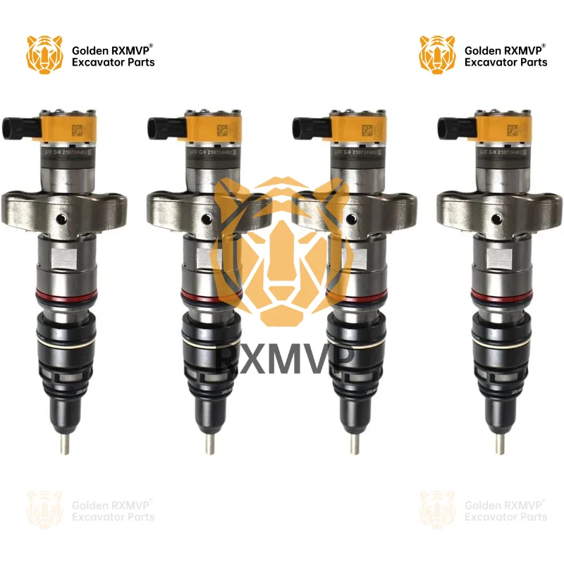 4pcs Fuel Injector 328-2585 Compatible With Caterpillar Cat C7 Engine 324d 325d 329d Excavator Engine Fuel System