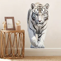 M774 Tiger Animal Wall Sticker Bathroom Toilet Decor Living Room Cabinet Home Decoration Decals Beautify Self Adhesive Mural