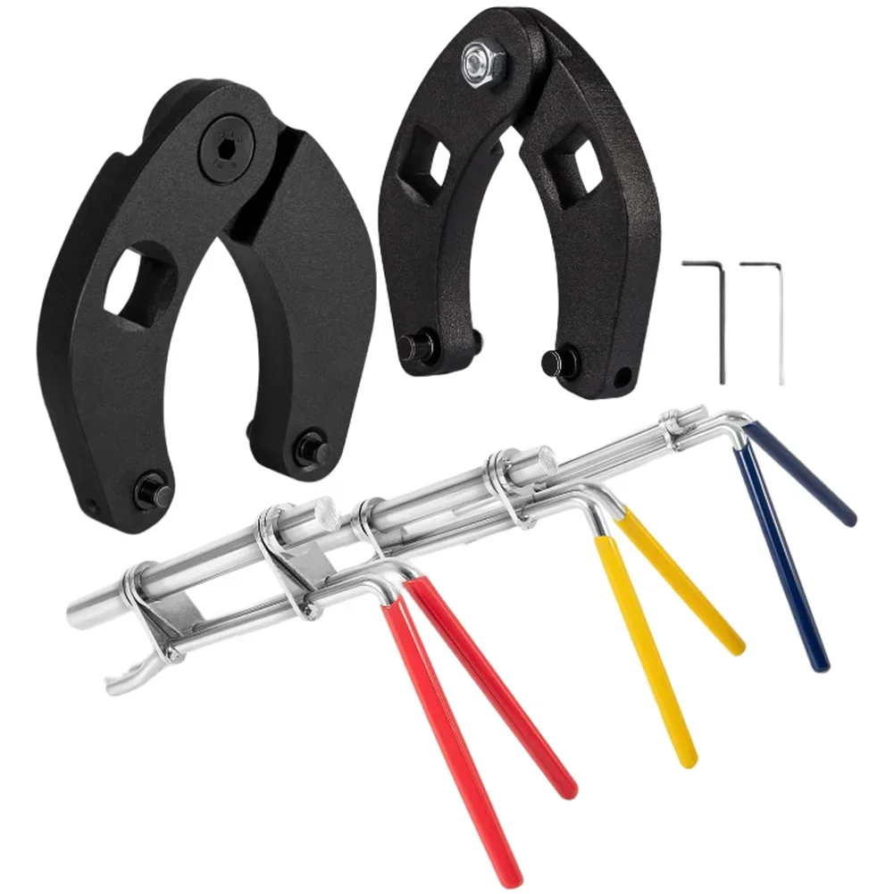 Steel Hydraulic Seal Installation Tools Compatible with For Case 580 Cylinder Models and Other Heavy Duty Agricultural Equipment