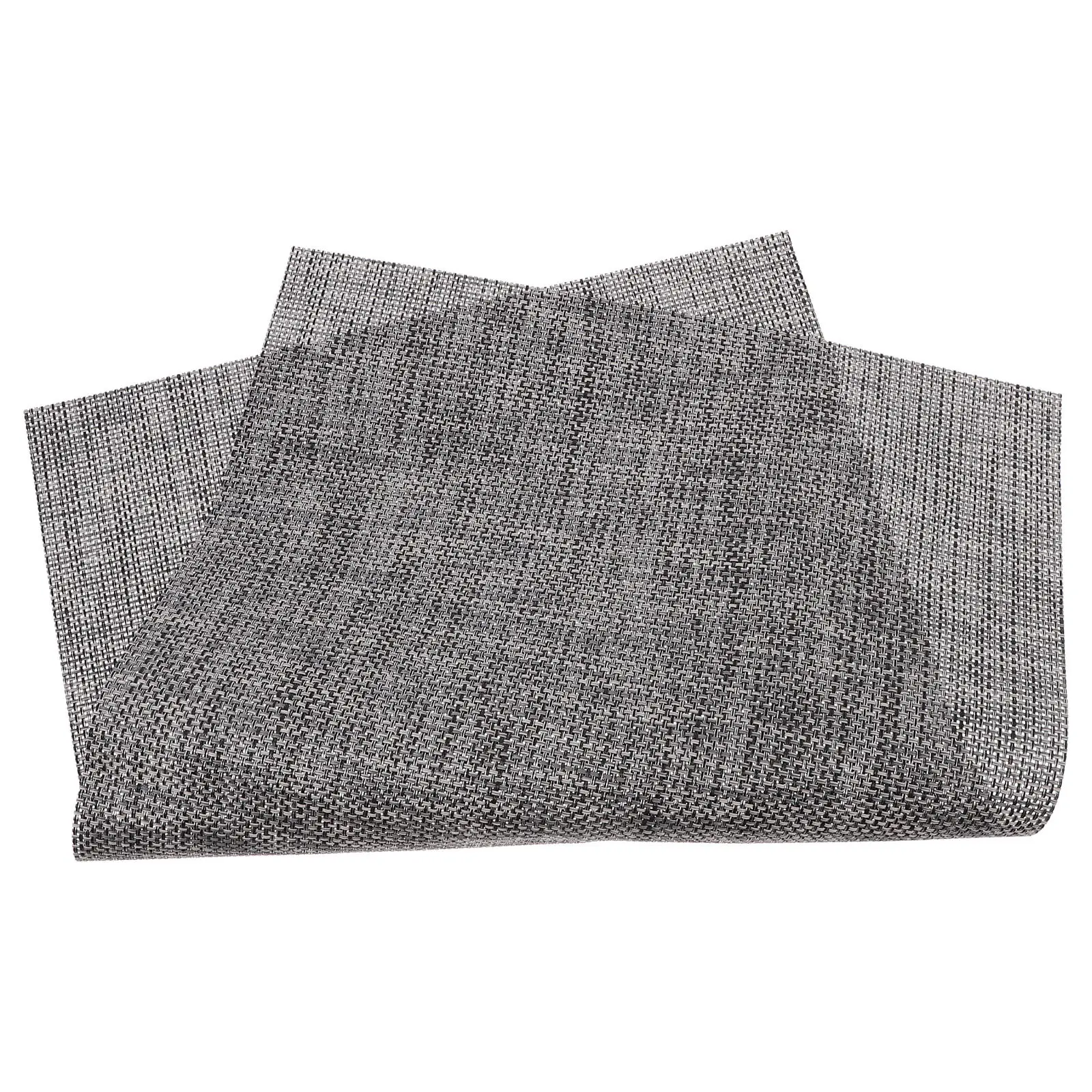 Simple Woven Washable Placemat Non Slip Protective Dining Table Mat Kitchen Bowl Pot Dish Covering Woven Placemat