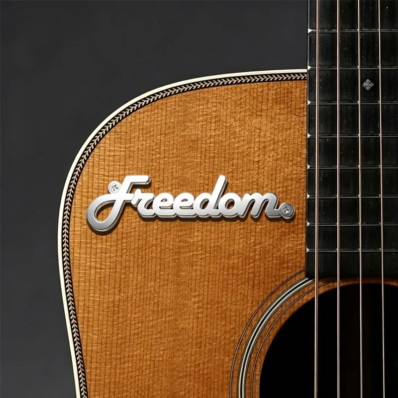 [Custom Products] Stainless Steel Nameplates and Guitar Decorative Nameplates—The Perfect Gift for Music Lovers view 4