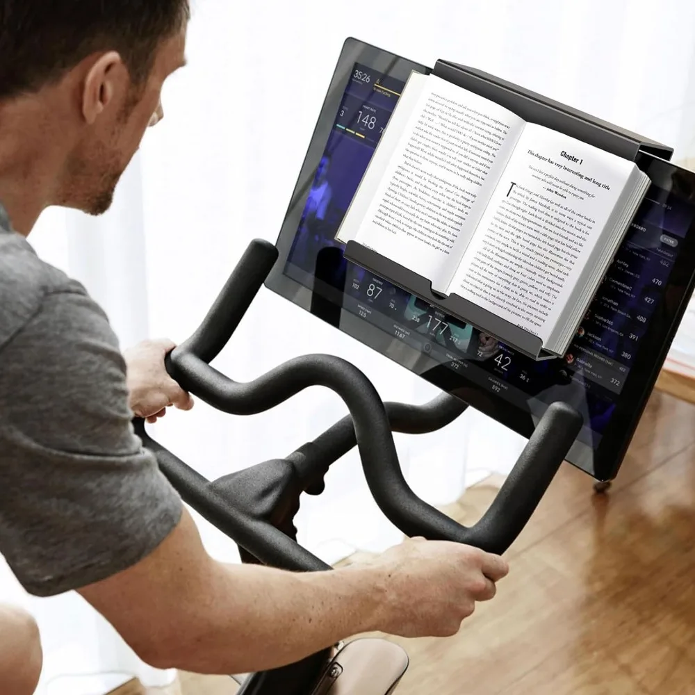 Versatile Black Reading Rack 16*18cm Acrylic Tablet Holder Book Stand for Reading
