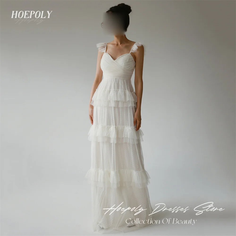 

Hoepoly Pleat Long Formal Fashion V Neck Spaghetti Strap Sleeveless A Line Evening Dress Floor Length Classy Prom Gown 프롬드레스