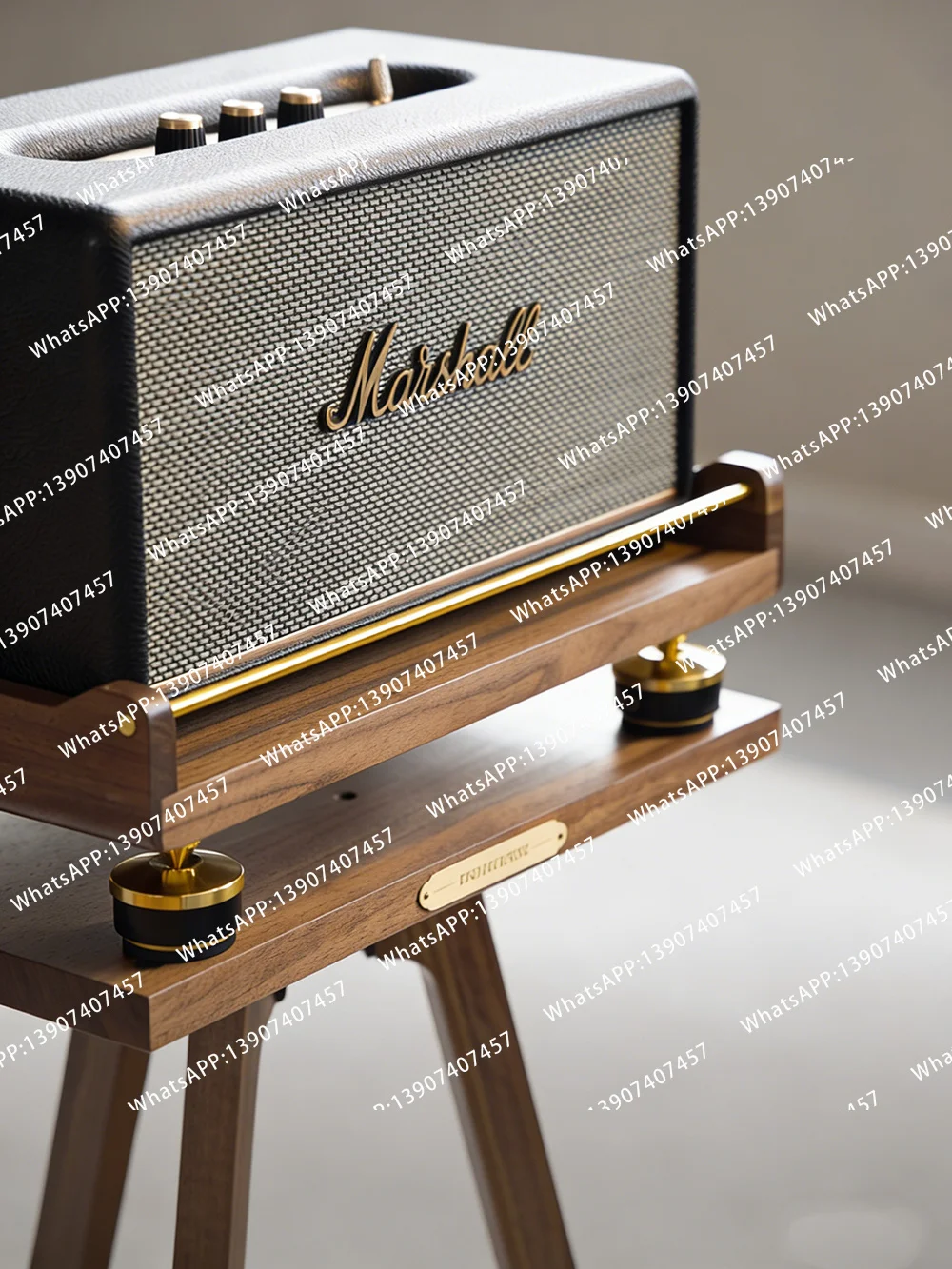 Floor Stand for Marshall Acton/Stanmore/Woburn III/II Speaker Acoustic Isolation Stand Shock Absorption Desktop Damping Base