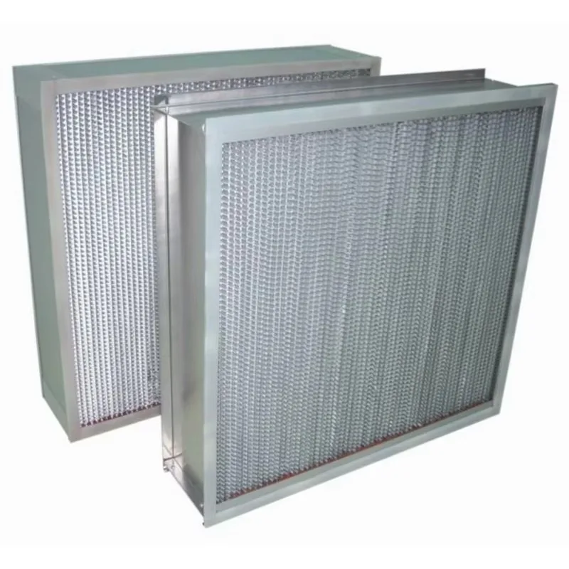 High Efficiency Particulate Air Filters Glass Fiber High Temperature Resistance HEPA air Filter