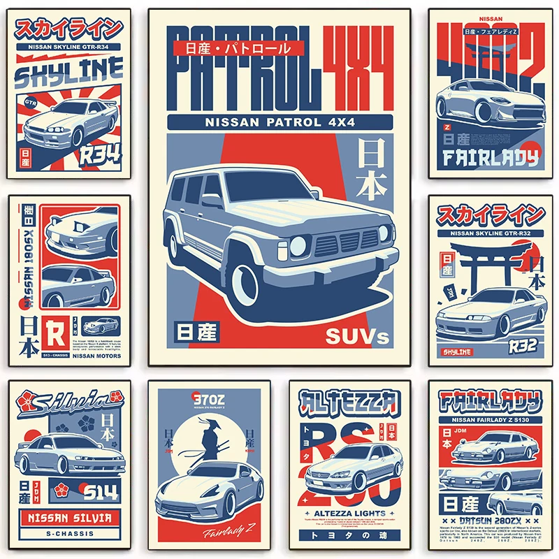 Japanese Car Lifestyle - 80s Minimalist Japanese Sports Car JDM