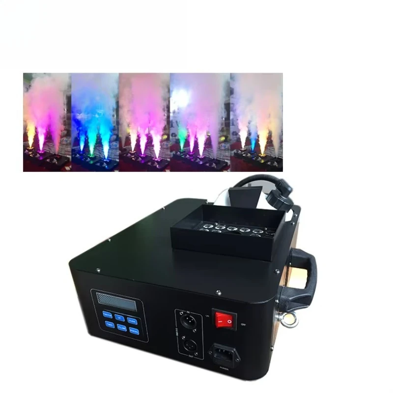 1500W upward painting machine 24x3w light built-in receiver LED fog machine