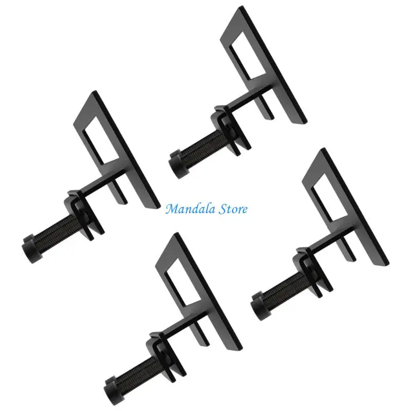 U2JC Quick Install Bed Frame Fasteners Nonslip Brackets Suitable for Most Standard Size