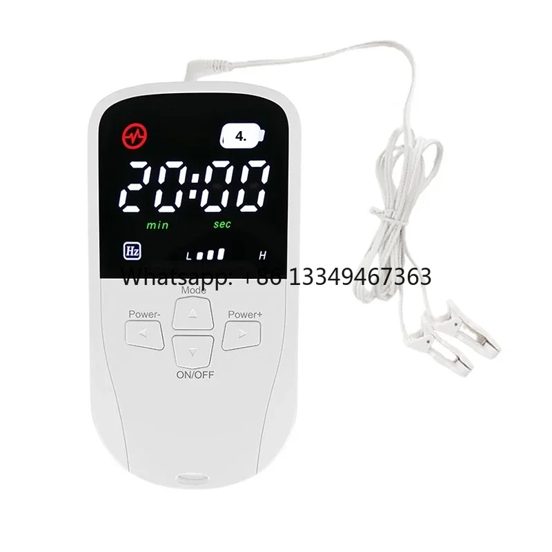 12 Pulse Microcurrent Back Ear Clip Sleep Stimulation Handheld Ear Massager Musical Function