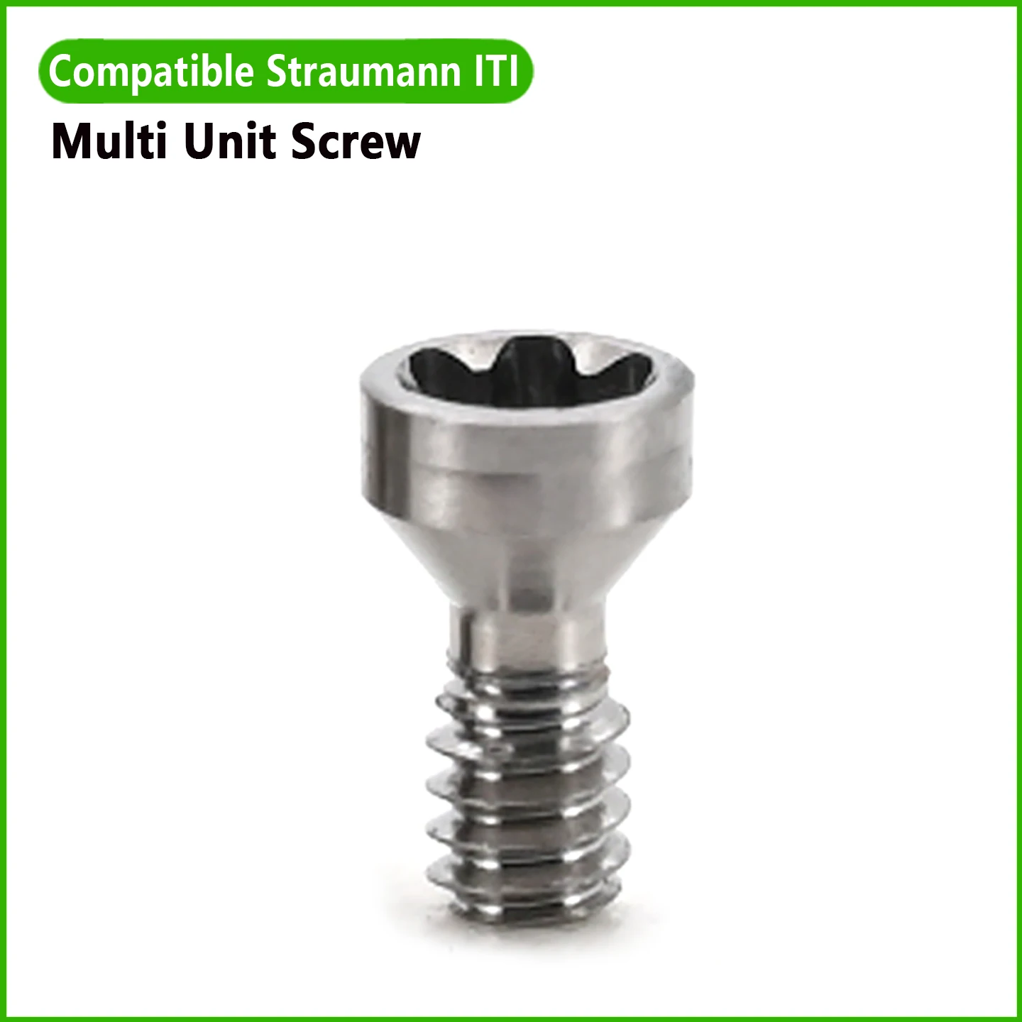

Straumann Compatible Multi-Unit Abutment Screw Titanium MUA Prosthetic Laboratory Replacement Part
