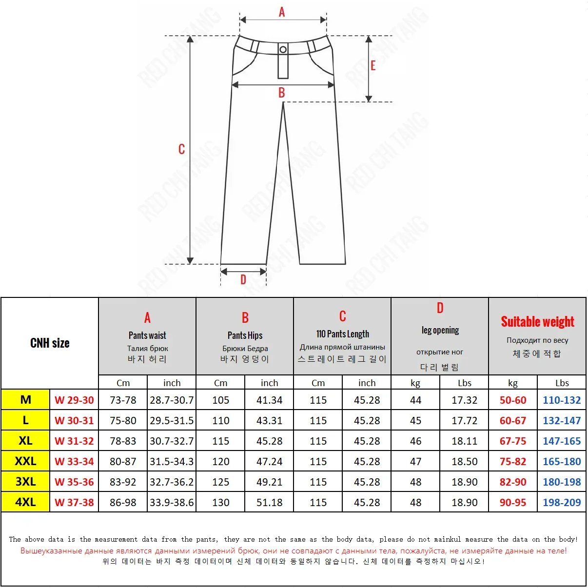 New in Tall Men Cargo Pants Elastic Waist Extra Long Length 115cm Male Waterproof Trousers Lengthened Slim Thin Leg 190cm 200 Cm