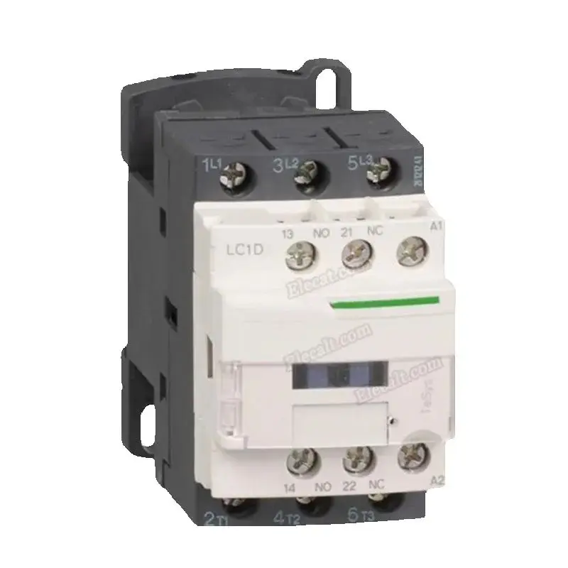 LC1D12Q7C 690V Ui 6KV Uimp NO NC 3 Poles AC Contactor 380V 50/60Hz 12A Contactor