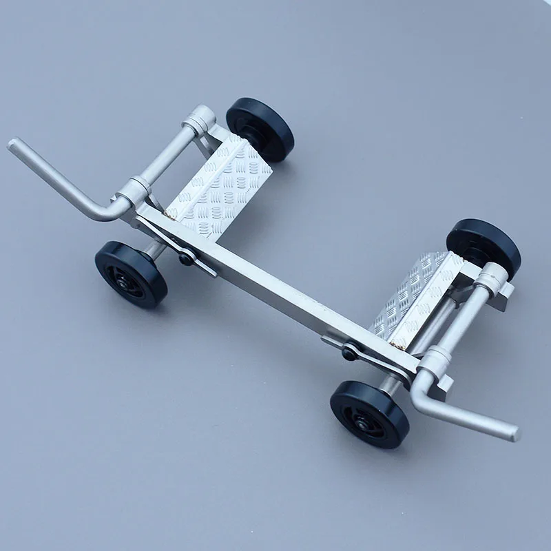 RC Car Metal Simulation Car Mover for 1/10 RC Crawler Car Traxxas Trx4 Defender Axial Scx10 1/14 RC Truck SCANIA 770S Volvo Man