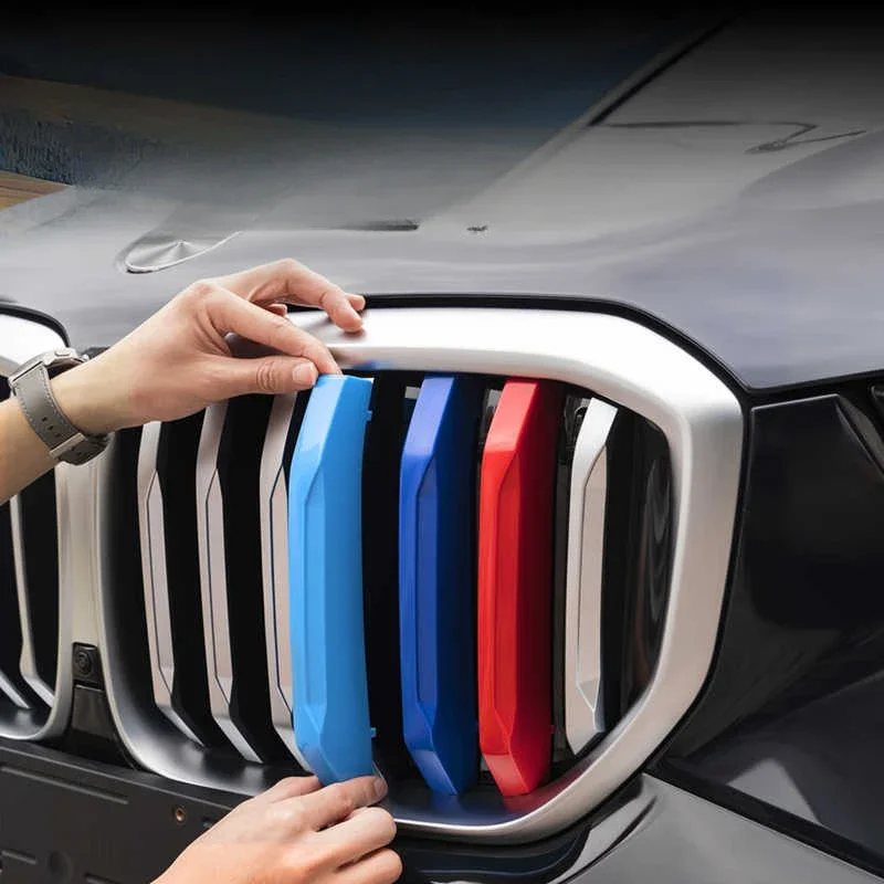 

3 шт. M Power Car Racing на переднюю решетку для BMW E46 E90 E91 E92 E93 F30 E60 E61 F10 G30 G20 F07 F11 F18 Performance