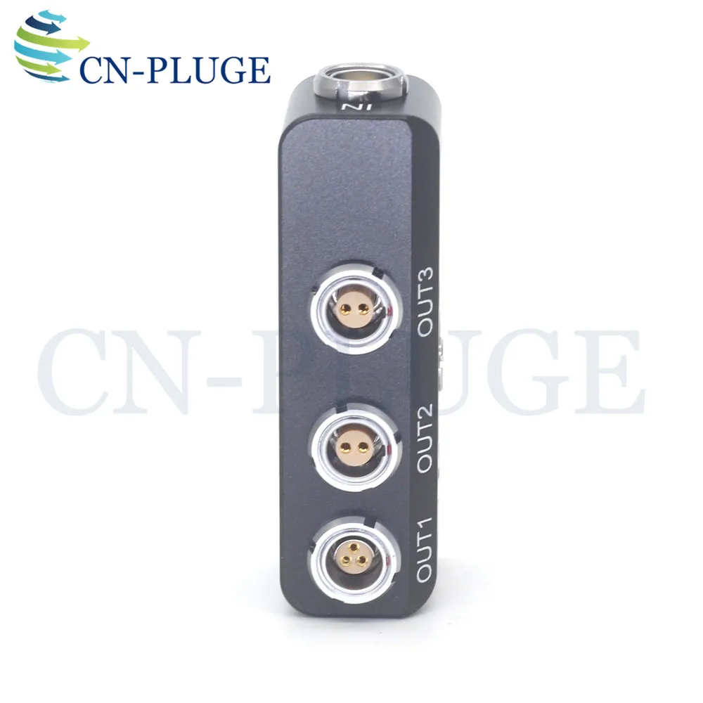 RS 3-Pin Female TO 2x 0B 2-Pin Female+RS3 Pin Power Three-Way Splitter For Sony Venice Camera RS 3-Pin 24V Splitter