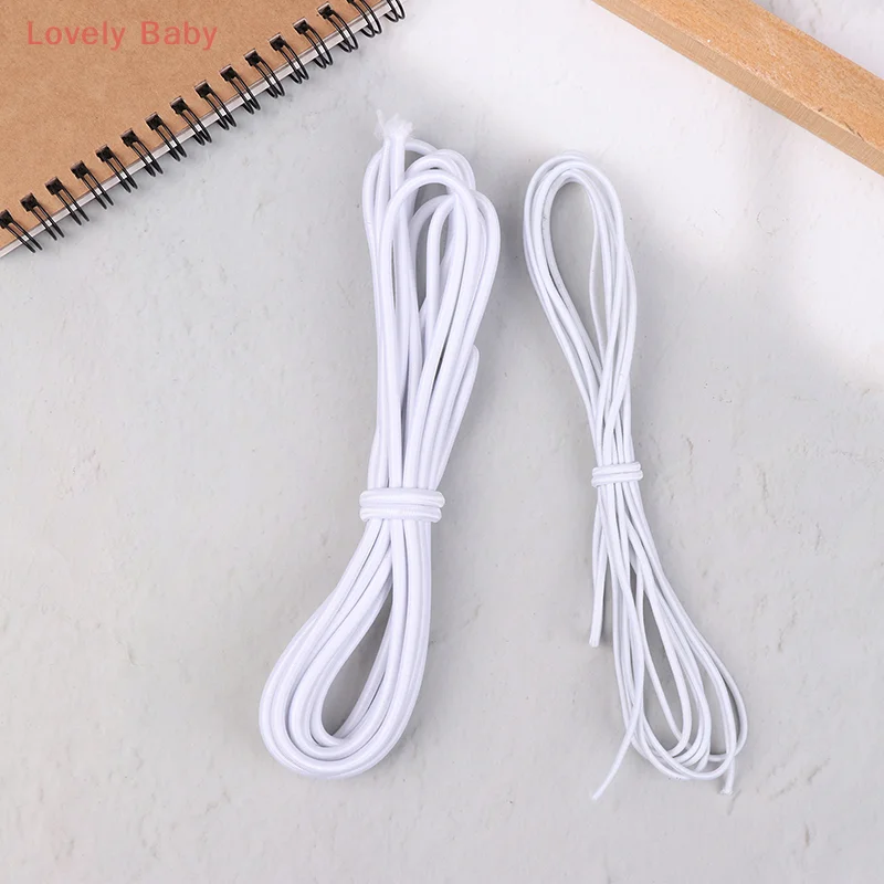 3Meter 1/2/3/4mm 미니 인형 조립 고무 밴드 미니 인형 바디 조립 도구 인형 액세서리