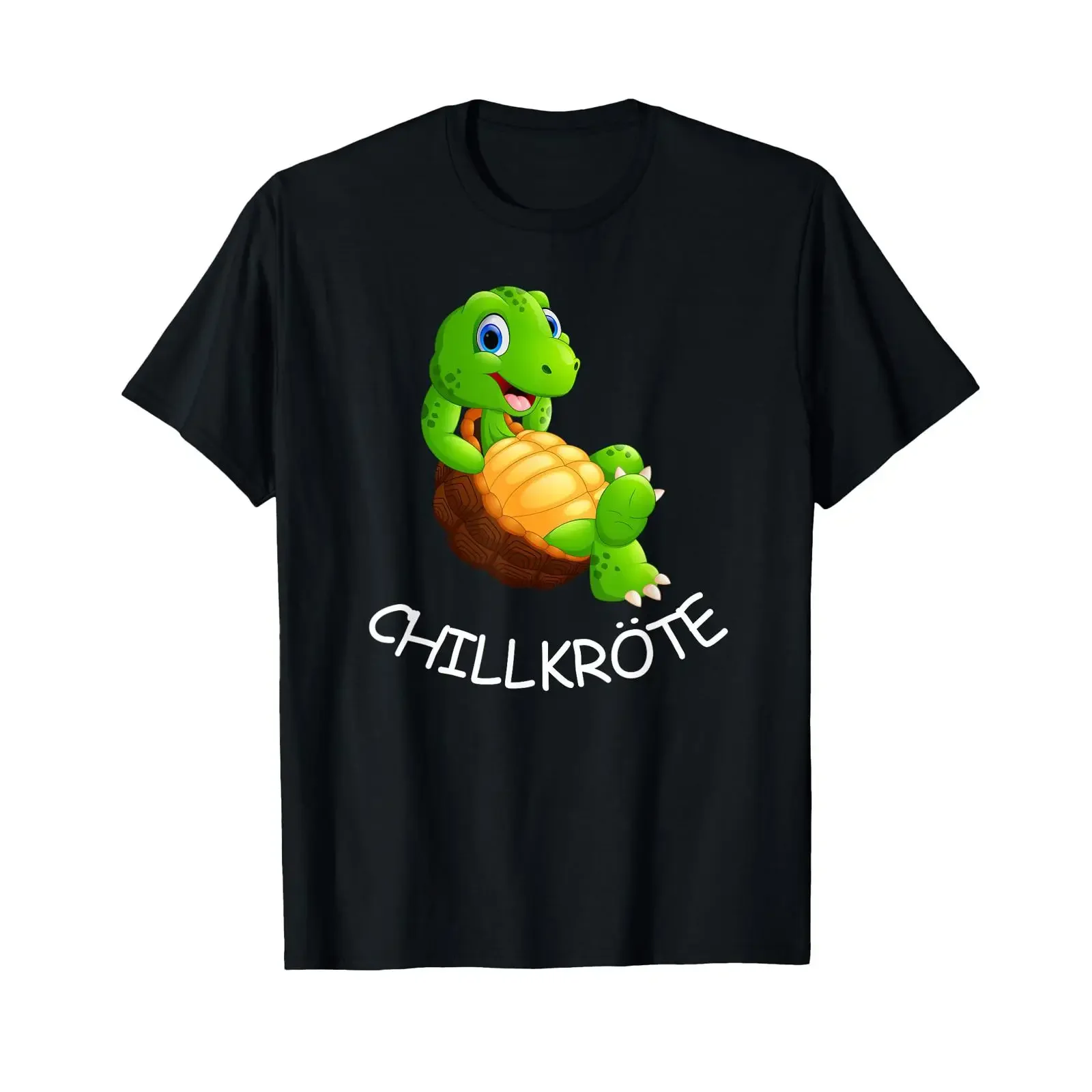 Sponsored Ad Funny Turtle Chill Toad Chilling Word Joke T Shirt vintage Washed Top For Everyday Wear Soft Comfortable