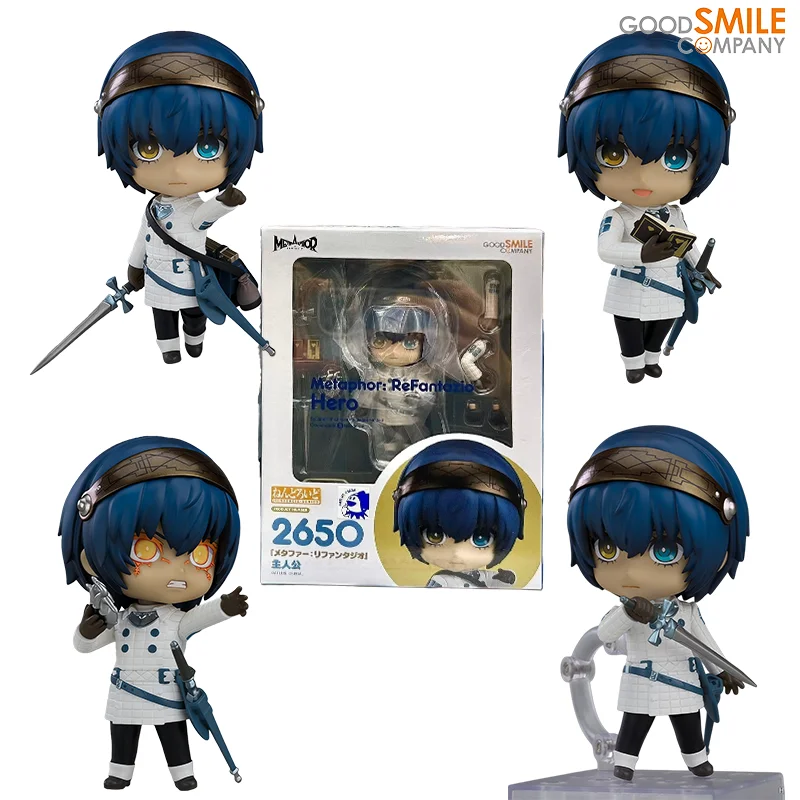 ابتسامة جيدة الأصلي Nendoroid 2650 Metaphor: ReFantazio HERO أنيمي لعبة شخصيات الحركة-نموذج قابل للجمع هدية للأطفال