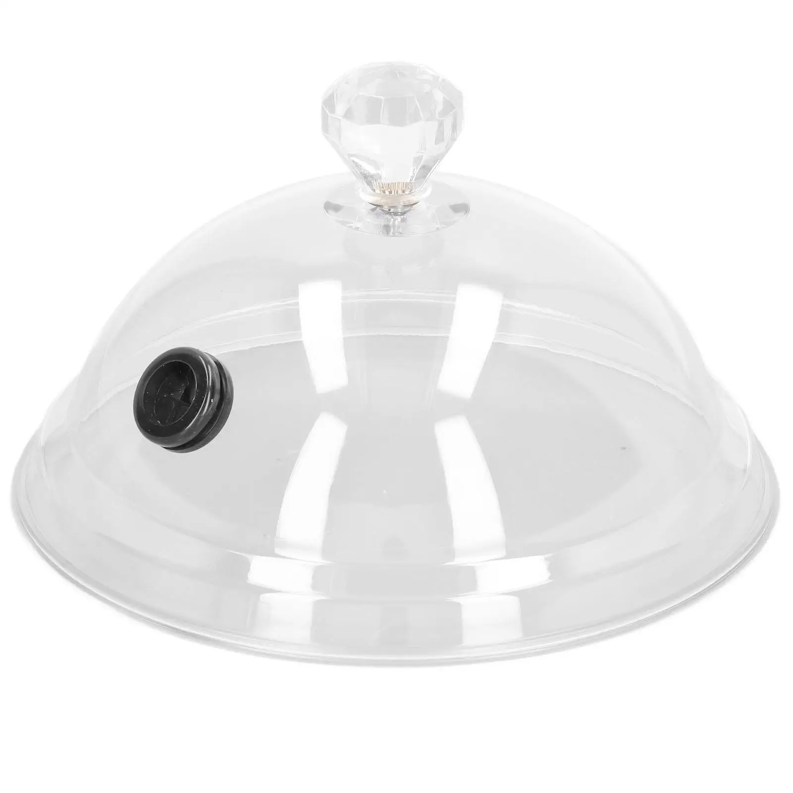 Flame Retardant Smoke Infuser Dome Cover - Heat Resistant Acrylic, Transparent Set for Desserts & Cocktails