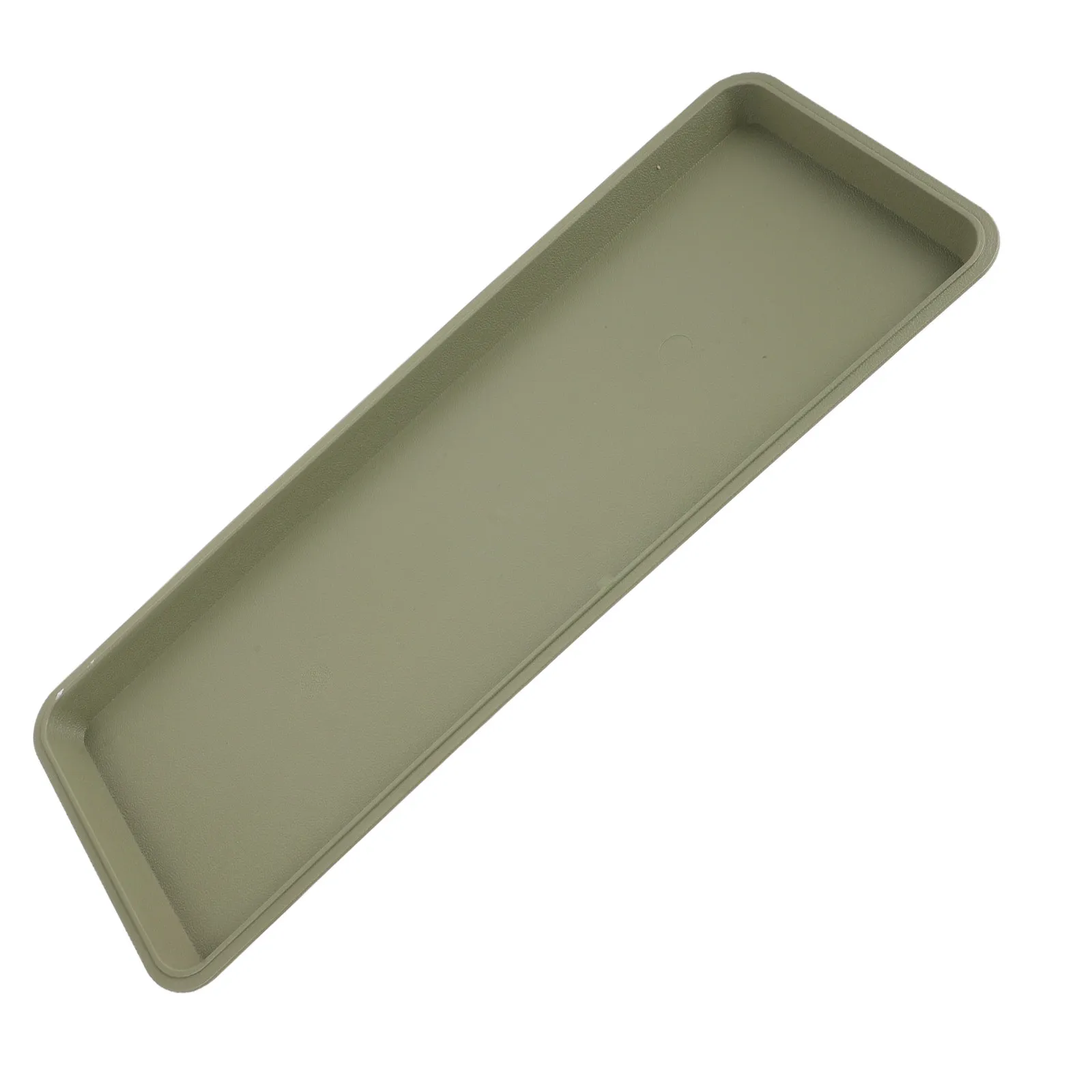 Heavy Duty Rectangular Plant Tray Thickened Plastic Flower Pot Saucer Water Drip Tray for Indoor Balcony Succulent Planters